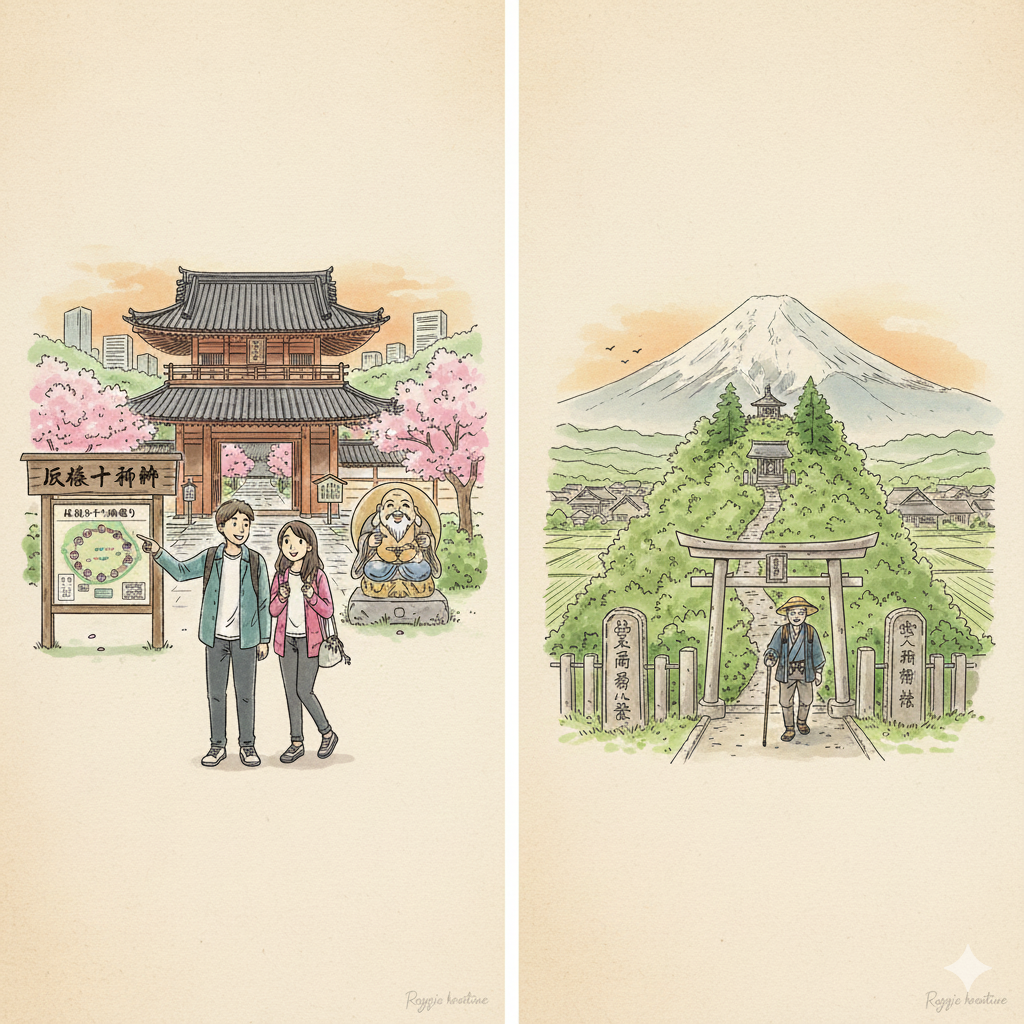 長命寺 | 富士塚