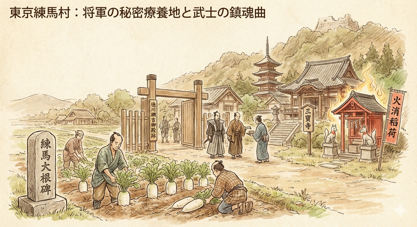 Le Secret de Santé du Shogun et le Radis Légendaire