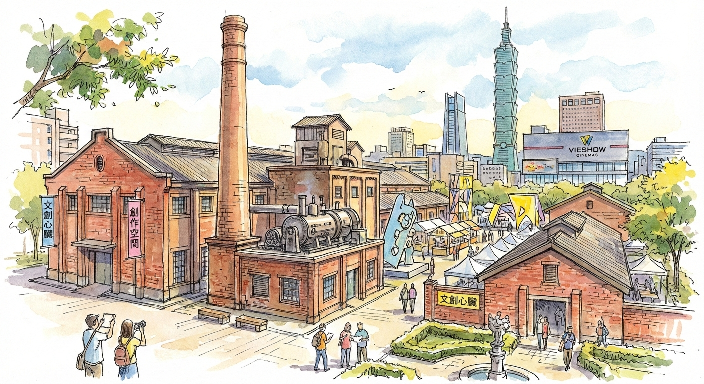 The Boiler Room and Smokestack | Baroque-style employee gardens