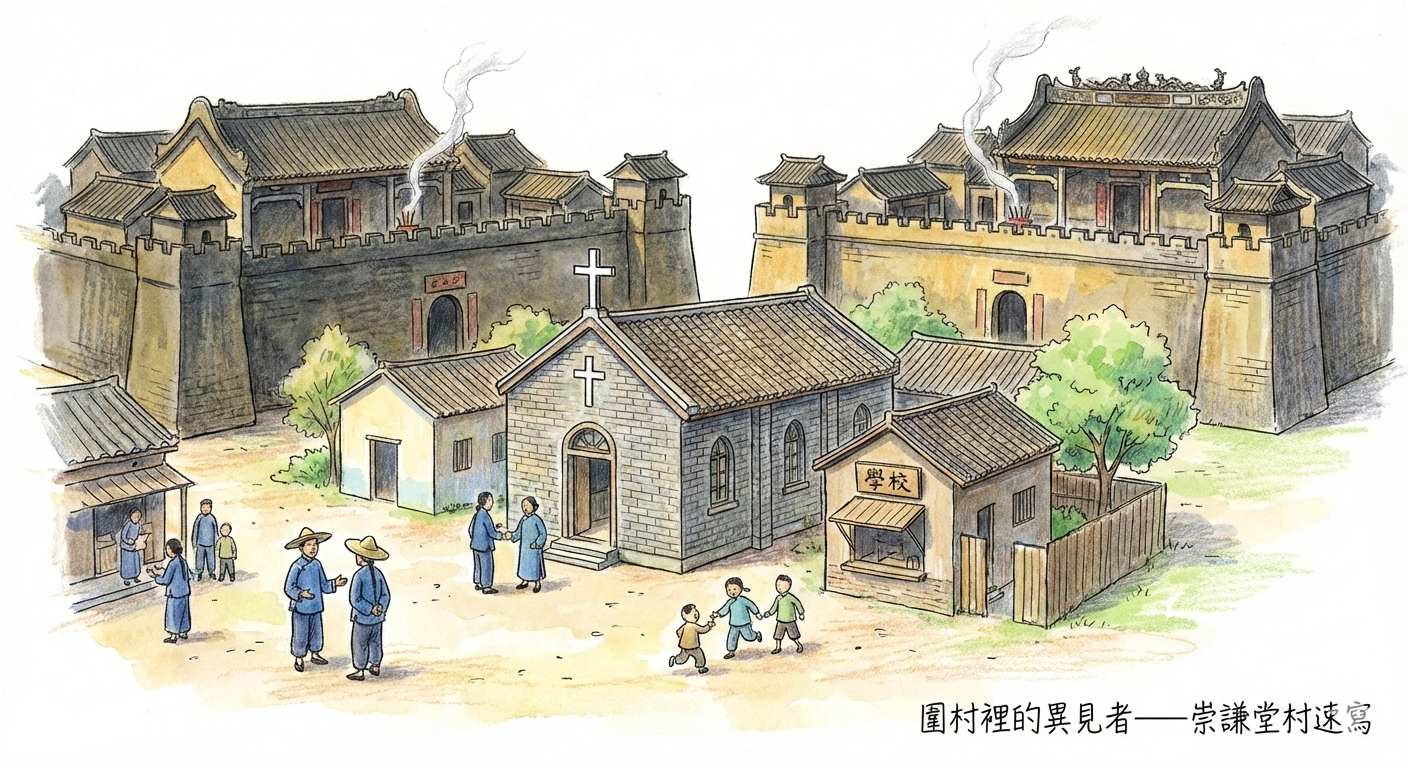 The Village with a Church, Not a Clan Hall