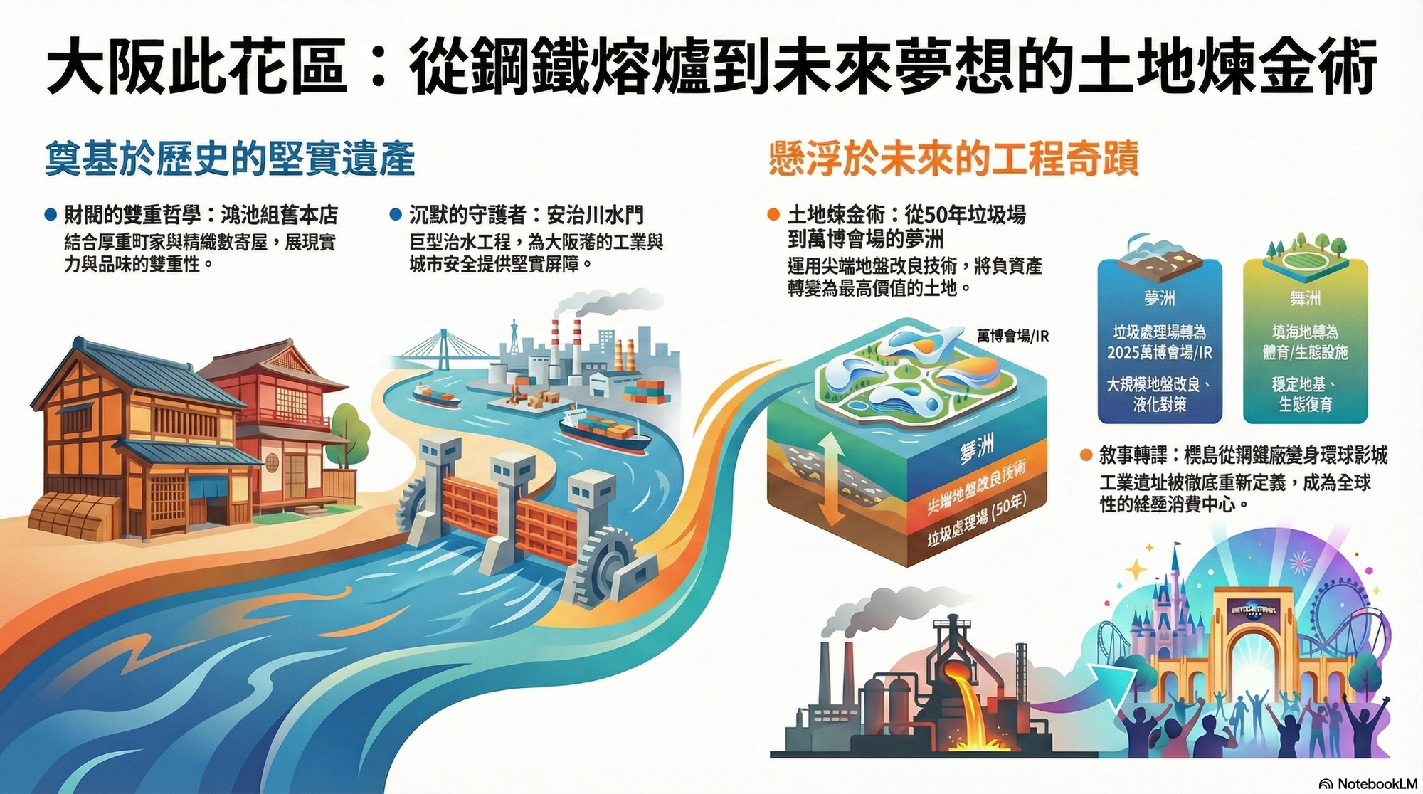 從鋼鐵熔爐到夢想到土地煉金術