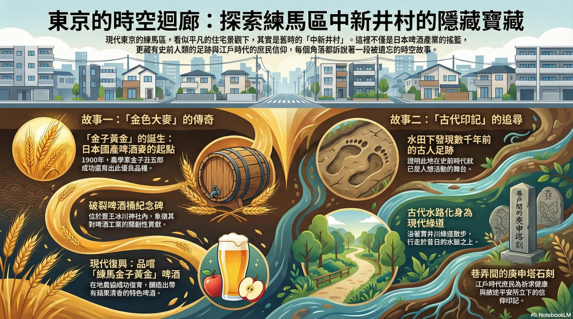 東京的時空迴廊：探索練馬區中新井村的隱藏寶藏