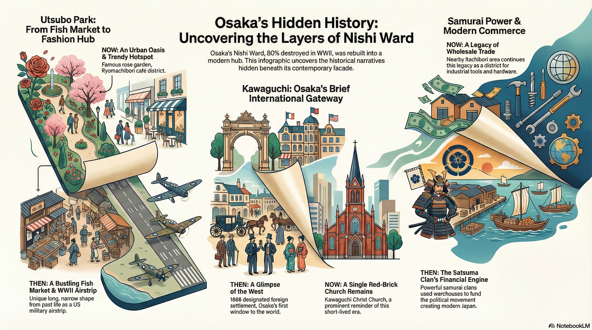 Osaka's' Hidden History: Uncovering the Layers of Nishi Ward
