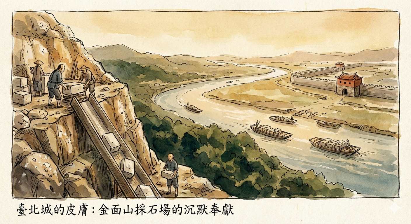 金面山步道（石英礦景觀與臺北盆地全景）