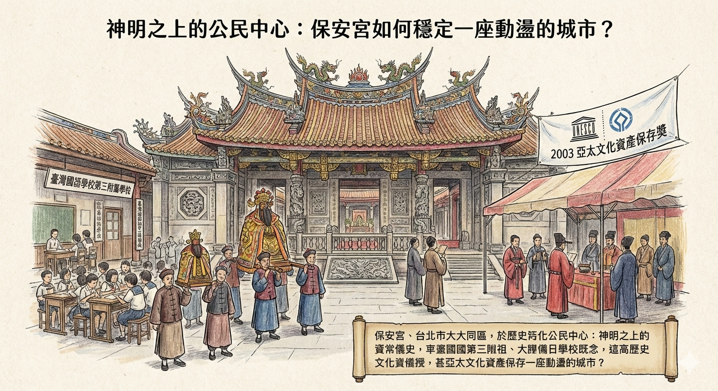 Le temple Baoan de Dalongdong 