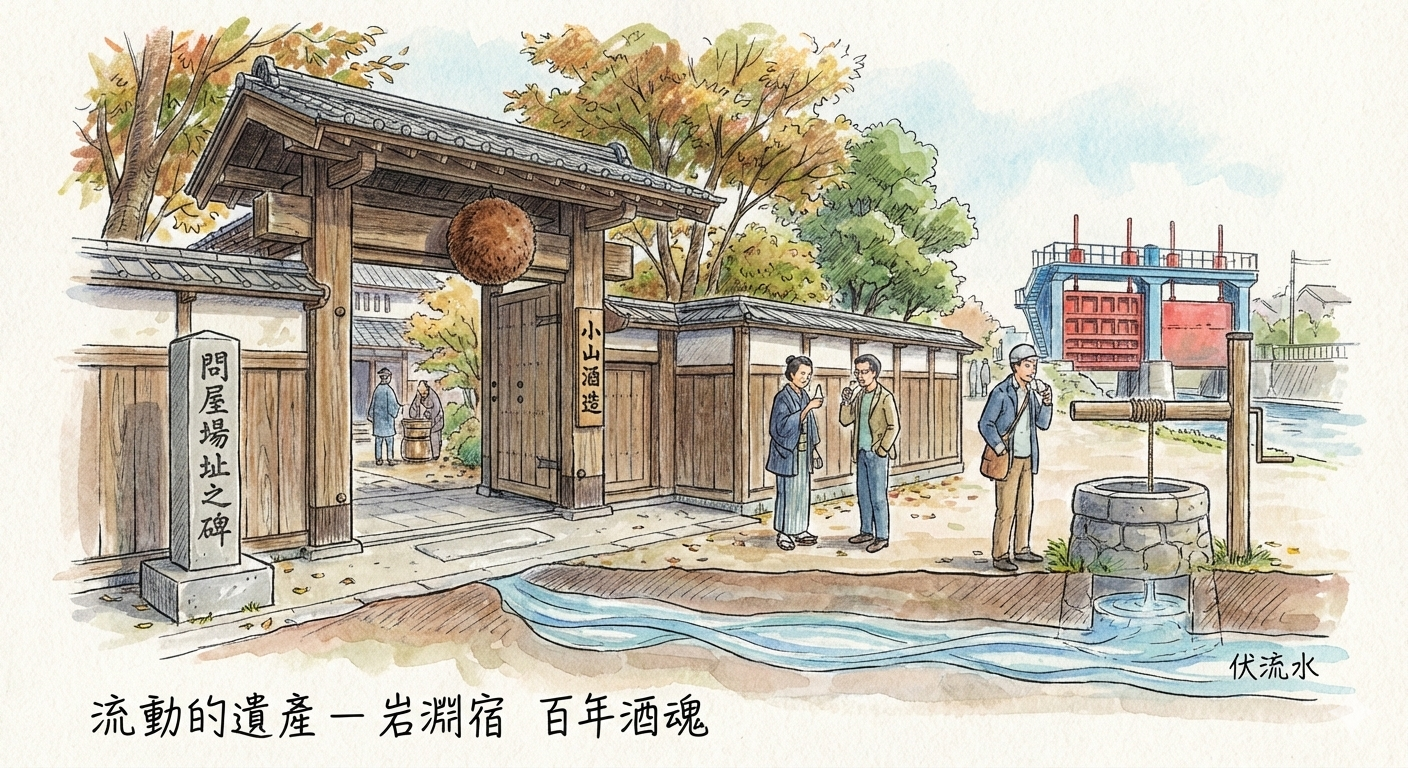 Les eaux souterraines et l'esprit d'Iwabuchi