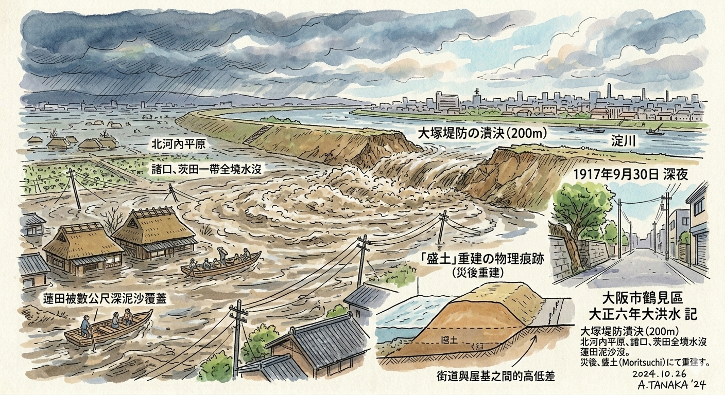 The Great Flood and the Remaking of Space