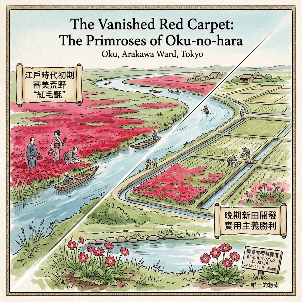 The Vanished Red Carpet: The Primroses of Oku-no-hara