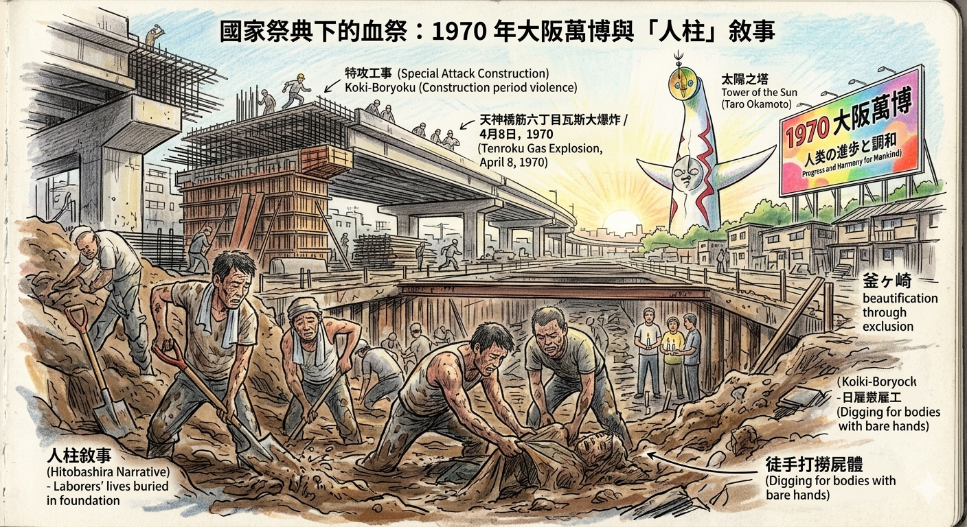 The "Human Pillars" of Progress: The 1970 Osaka Expo