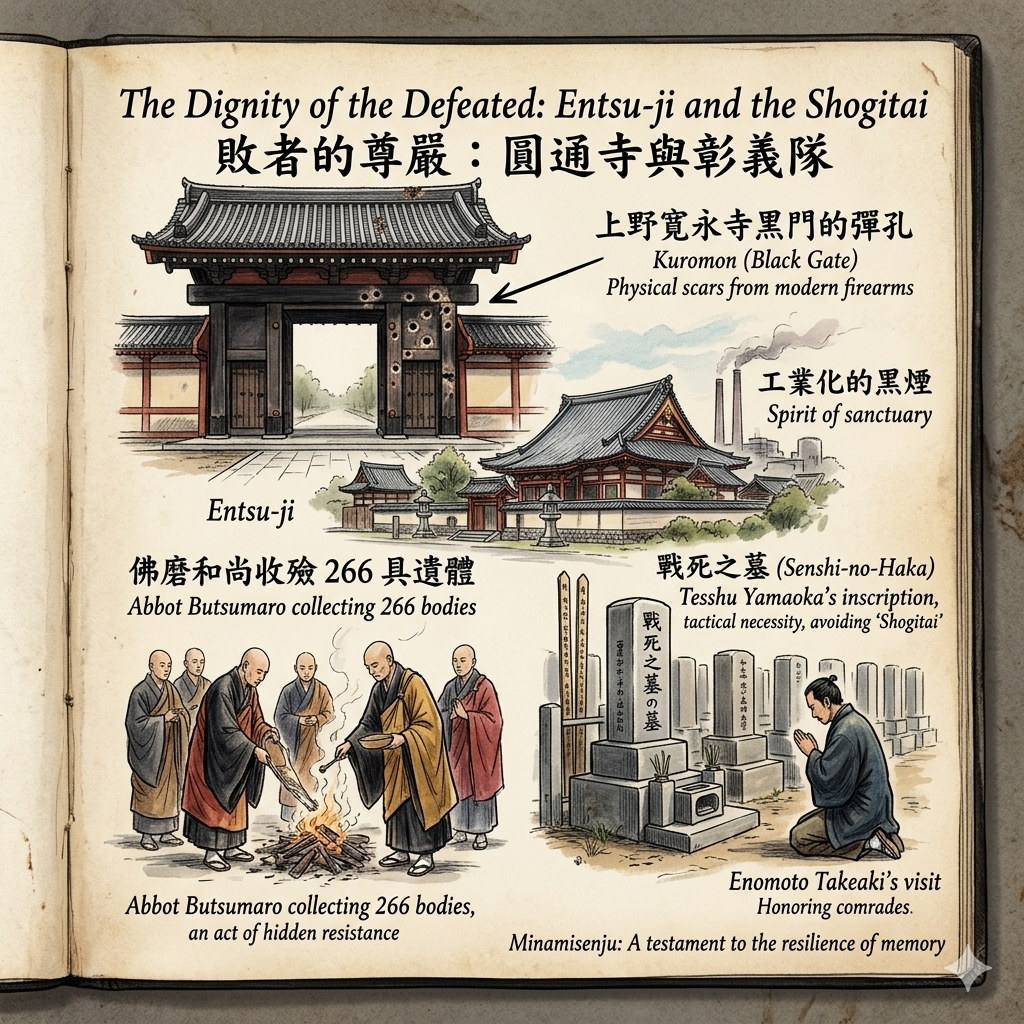 La dignité des vaincus : Le temple Entsu-ji et la politique de la mort