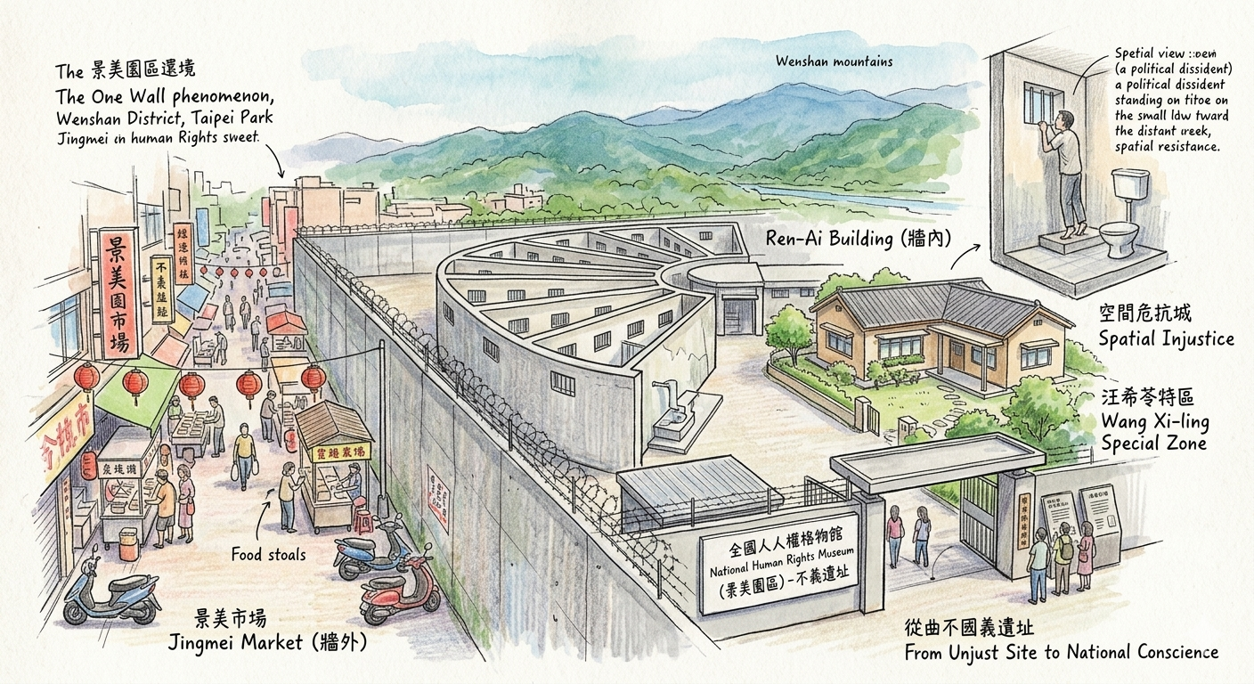 The Wall of Silence: One Mile Between Markets and Prisons