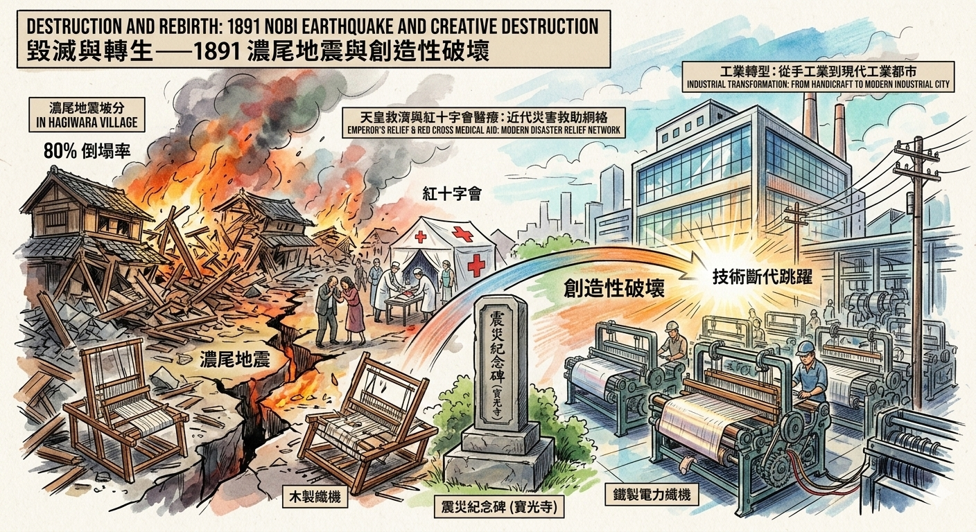 Creative Destruction—The 1891 Nobi Earthquake