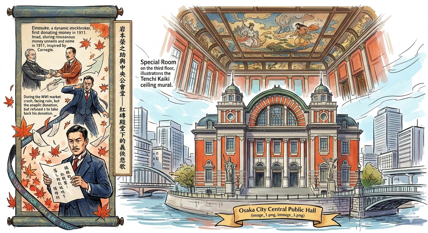 中央公会堂：義侠の悲劇と赤レンガの殿堂