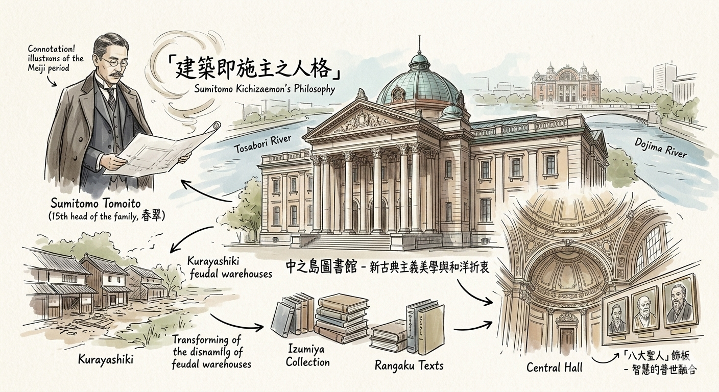 中之島図書館：住友家の「人格」とメセナ精神