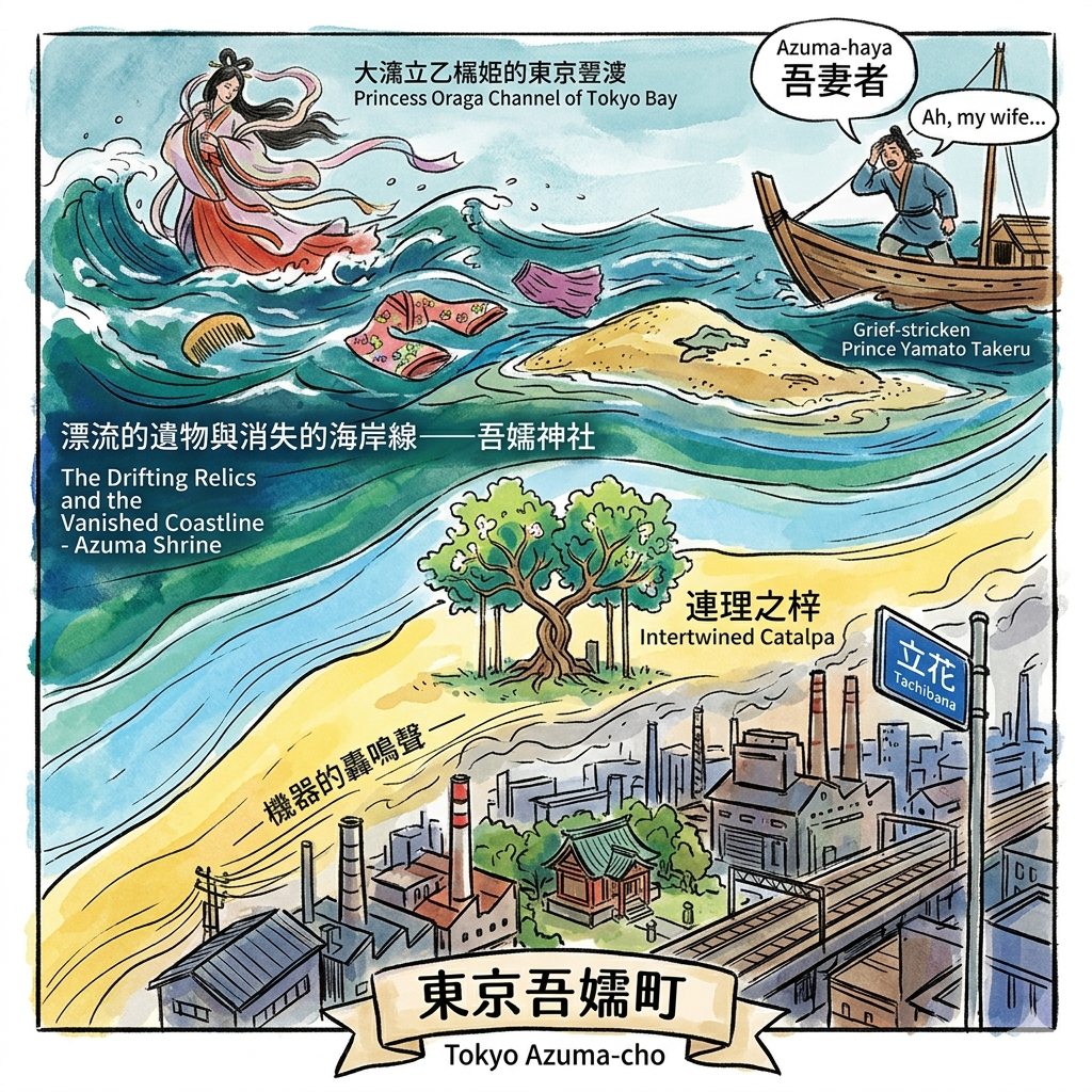 The Sacred Edge: Princess Ototachibana and the Shifting Coastline