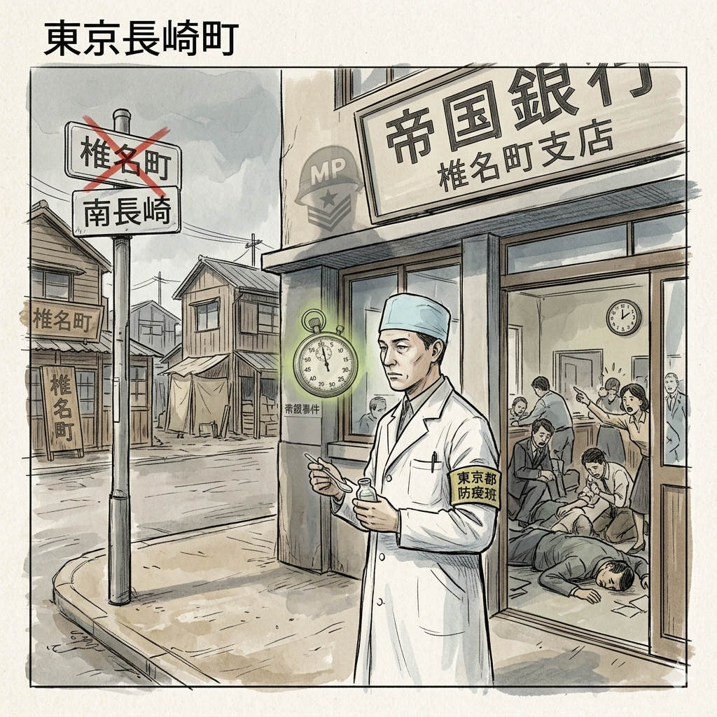 地緣政治的代罪羔羊：帝銀事件與被抹除的「椎名町」