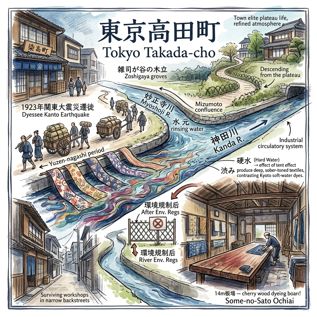 Les rives de la Kanda : Une géographie économique de la teinture