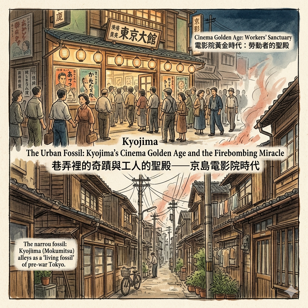 The Urban Fossil: Kyojima’s Cinema Golden Age and the Firebombing Miracle