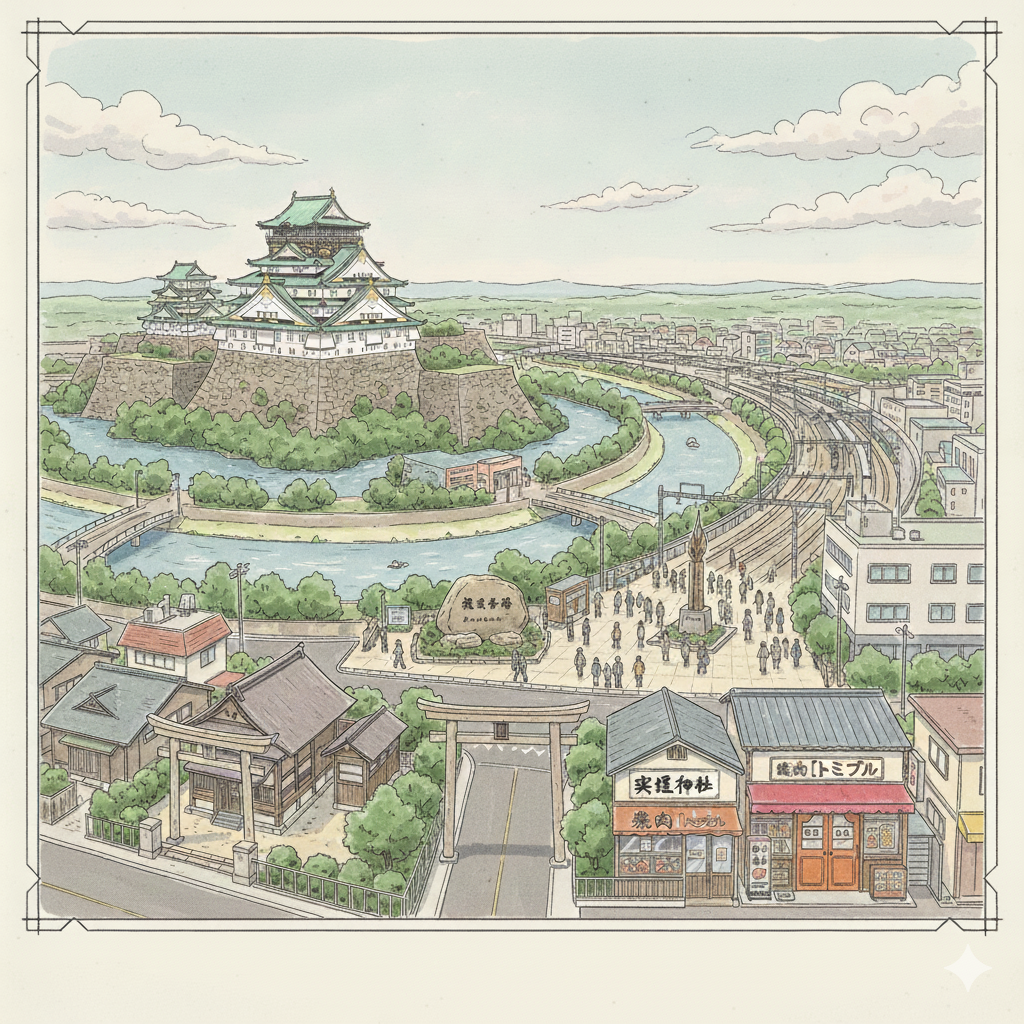 （CHI) 不只是居住區：解鎖大阪城東區的五個秘密故事，深入時光的隱密褶皺