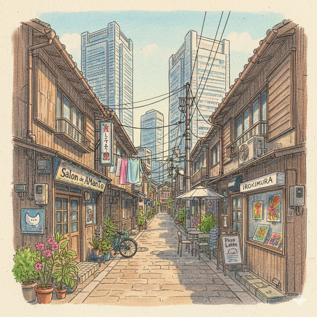 (JPN) 高層ビルの先へ：大阪・キタの真の魂を明らかにする5つの隠された物語：北区