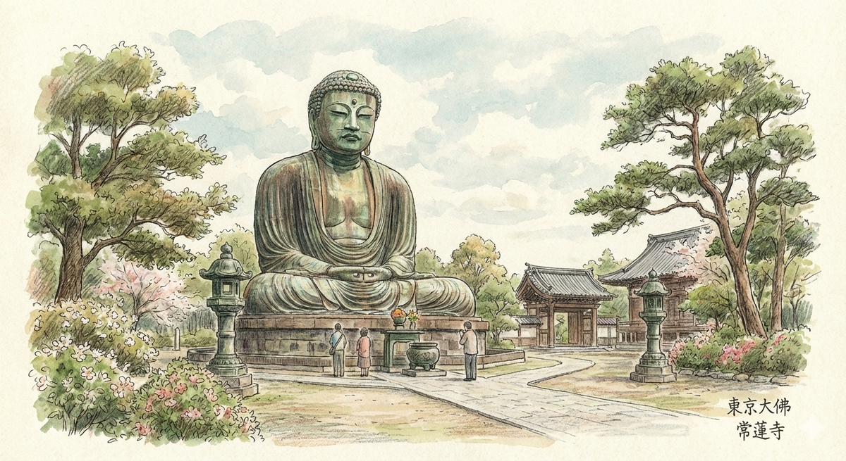 常蓮寺內的東京大佛