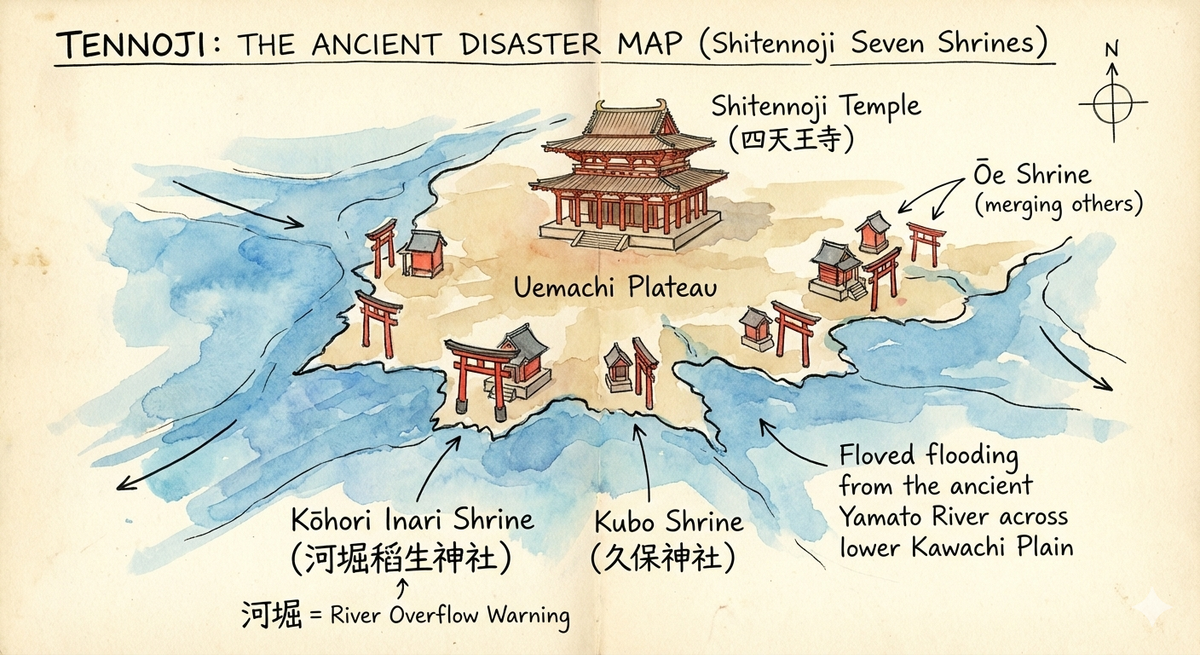 古代「災害地圖」