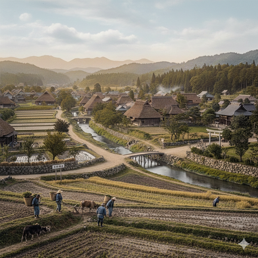 Naka-Arai Village 中新井村