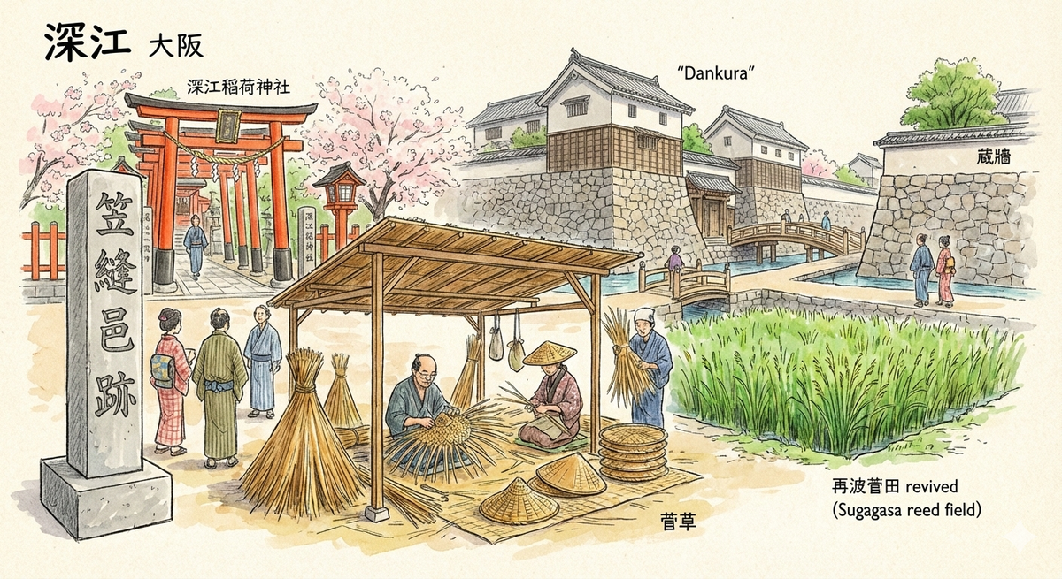 El Santuario Fuka'e Inari y el monumento a Kas