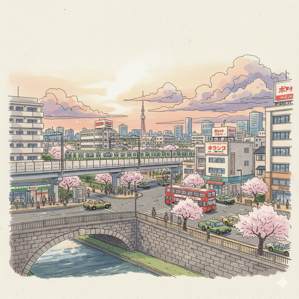 Minami-senju 南千住町