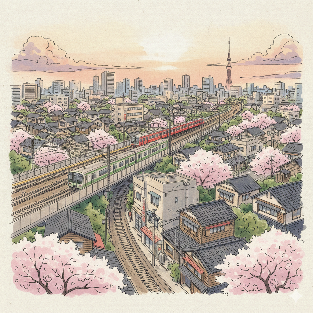 Nippori Machi 日暮里町