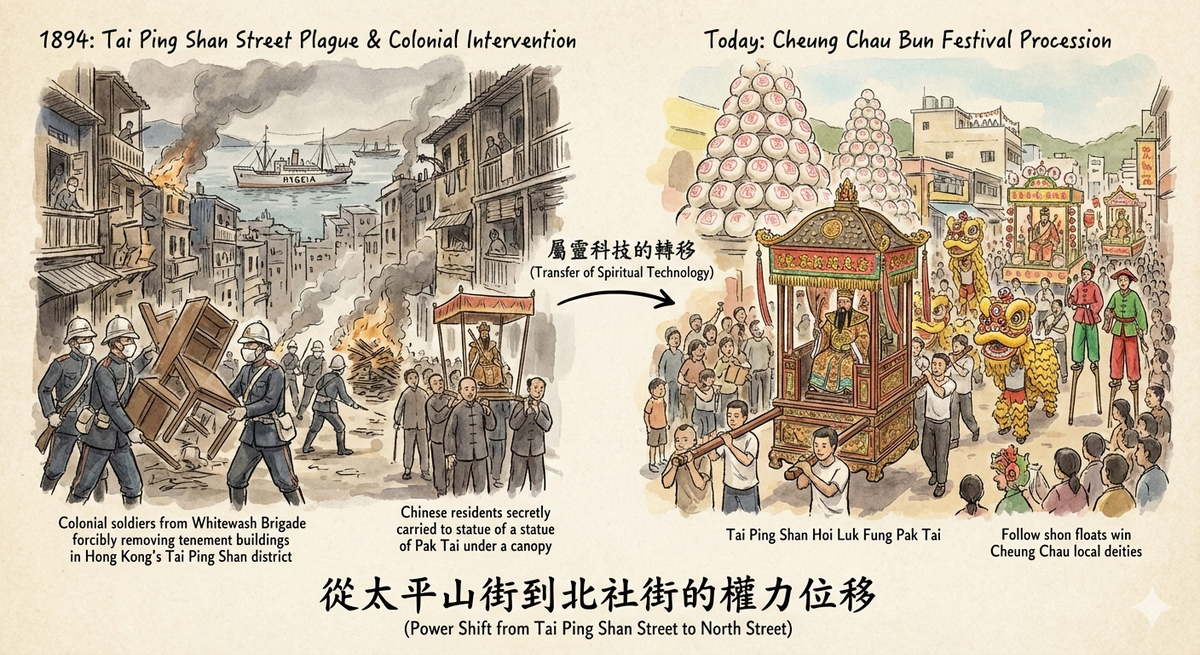 De Tai Ping Shan a Pak She: El éxodo de la "Tecnología Espiritual"