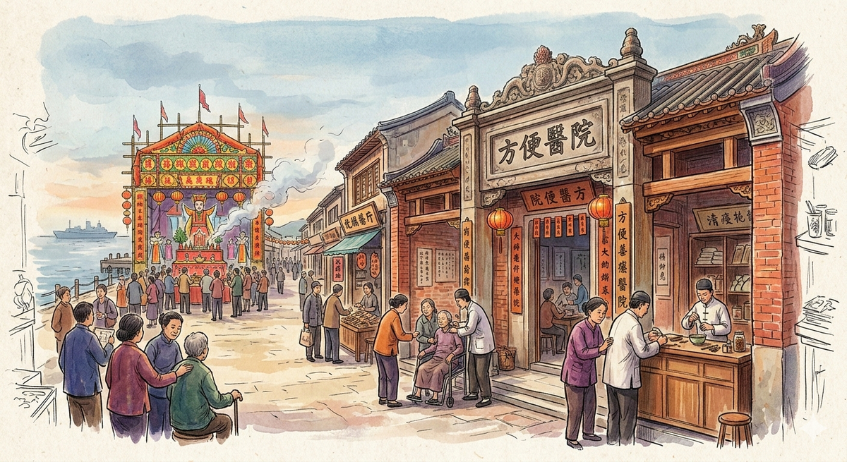 方便醫院與醮會的「祭幽」儀式