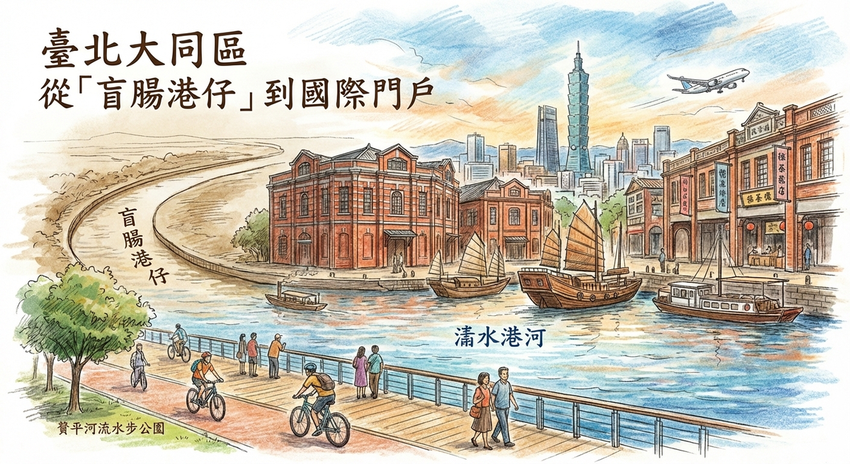 How a "Blind Gut Harbor" Became Taipei's Gateway to the World