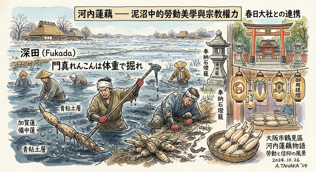 河內蓮藕——泥沼中的勞動美學與宗教權力