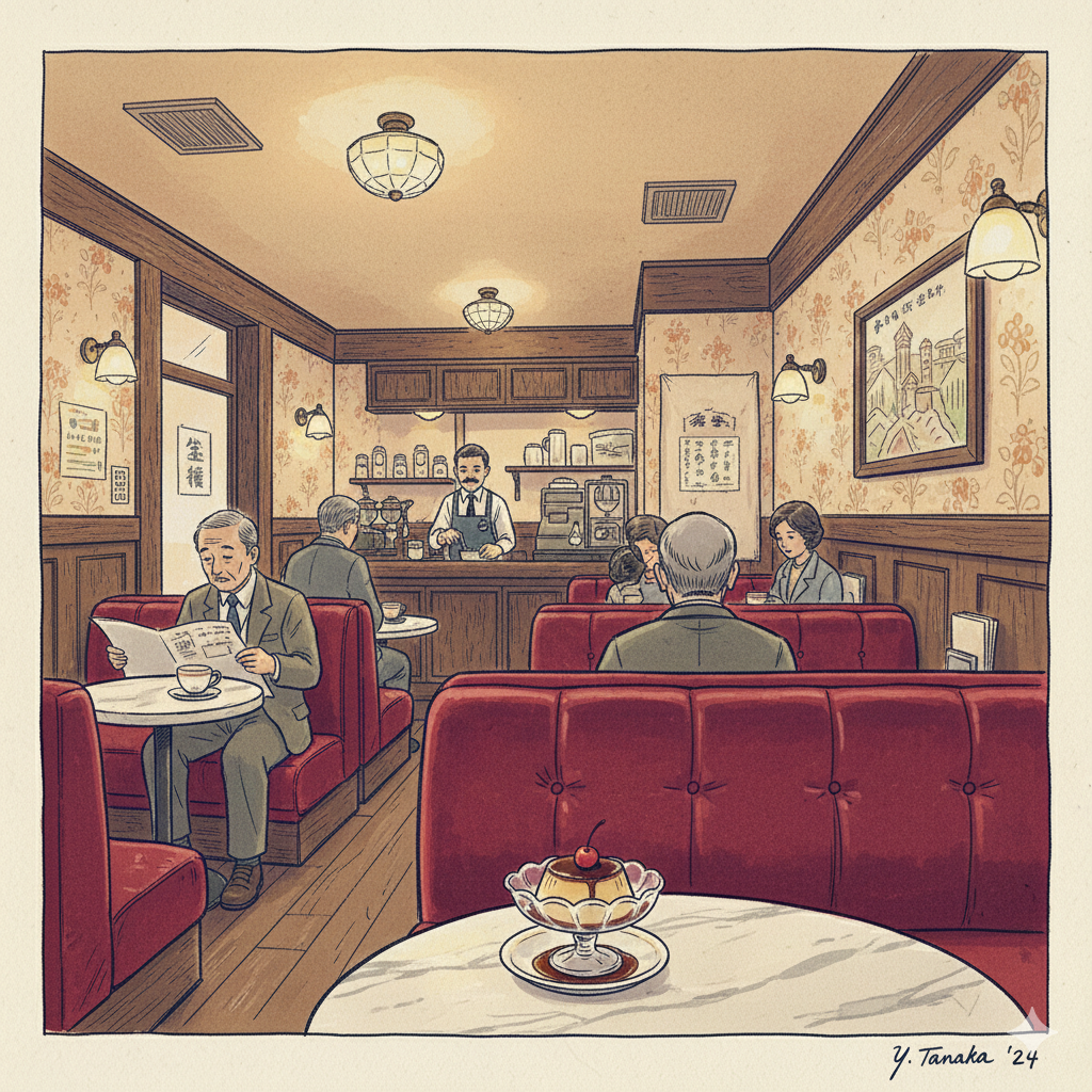 el café Kissaten Tamaichi