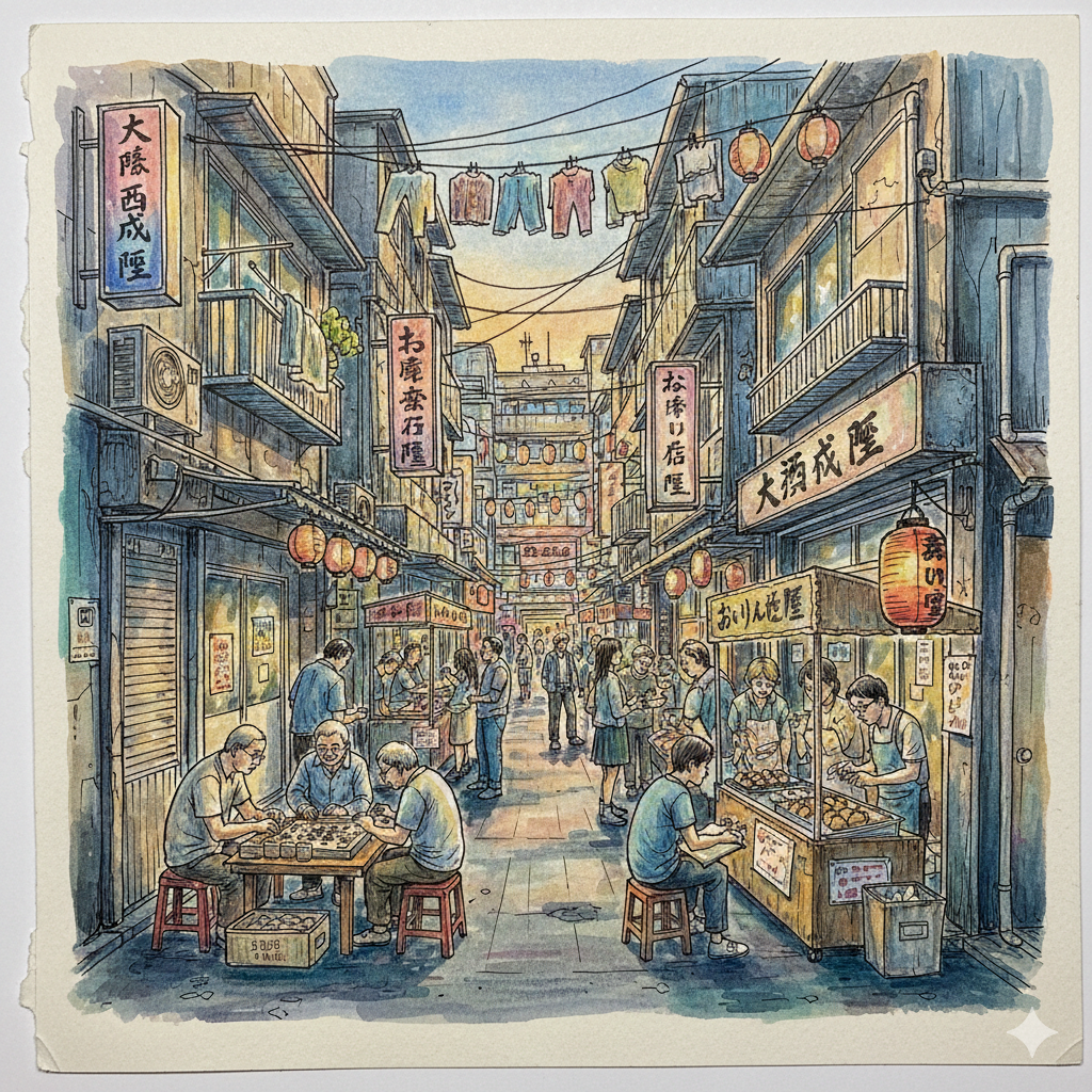 Nishinari Ward 西成區