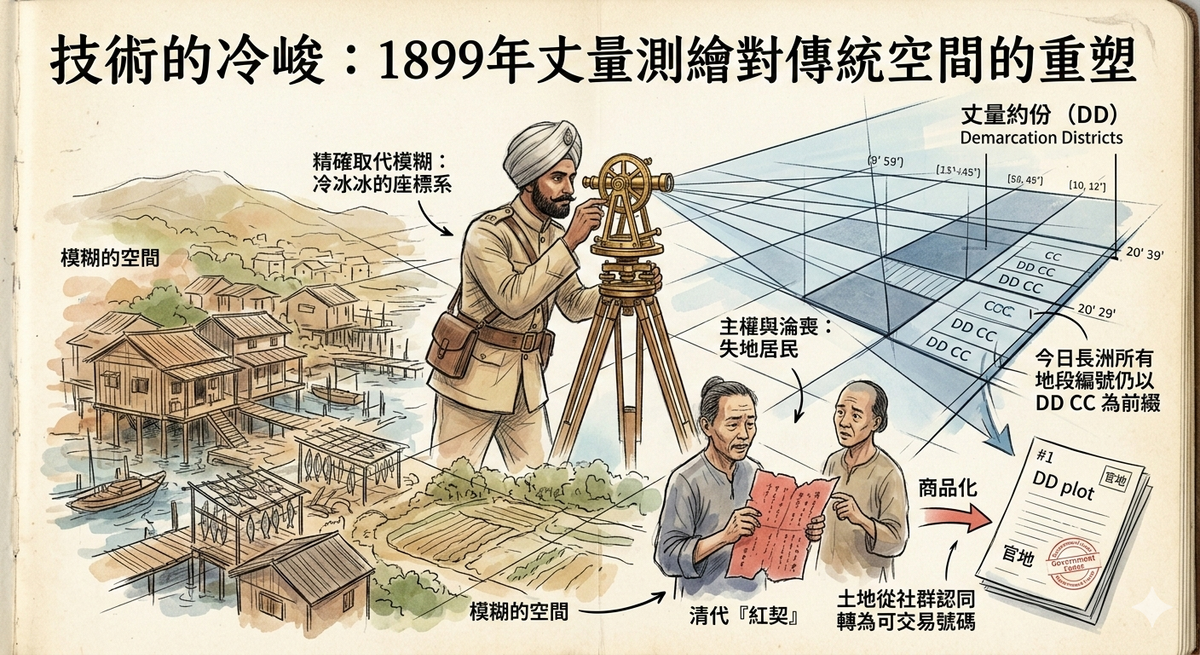 Fantômes Impériaux : L’Arpentage de 1899 et les DD CC