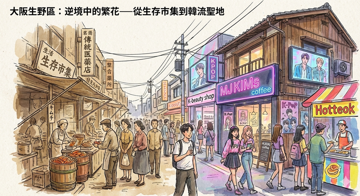 la résilience culturelle, du marché de survie à la Mecque de la K-Pop