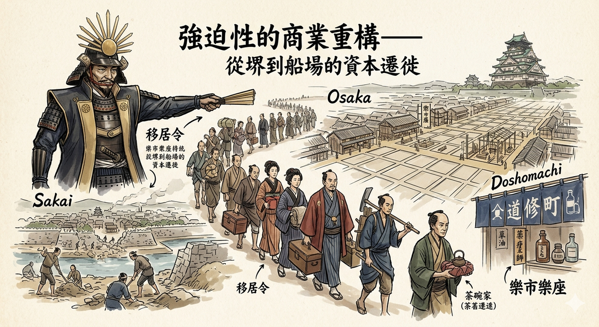 (CHI) 大阪的遺產：豐臣秀吉與大阪城市的演變