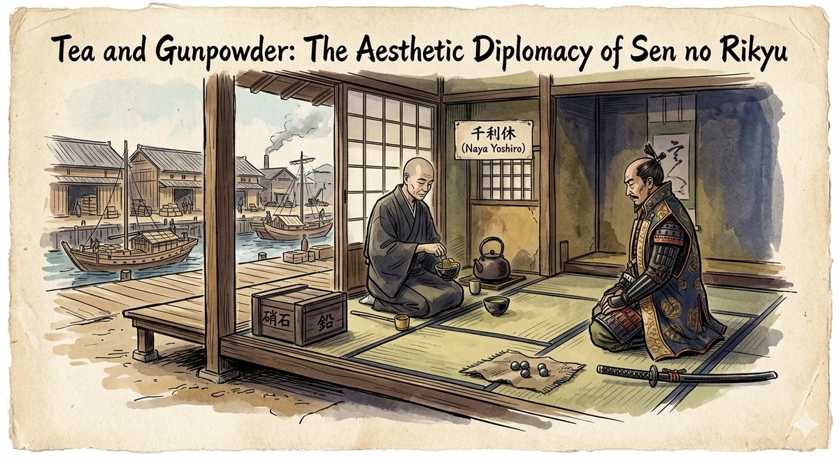 侘茶（わびちゃ）と鉄砲：千利休が仕掛けた美学的軍事交渉