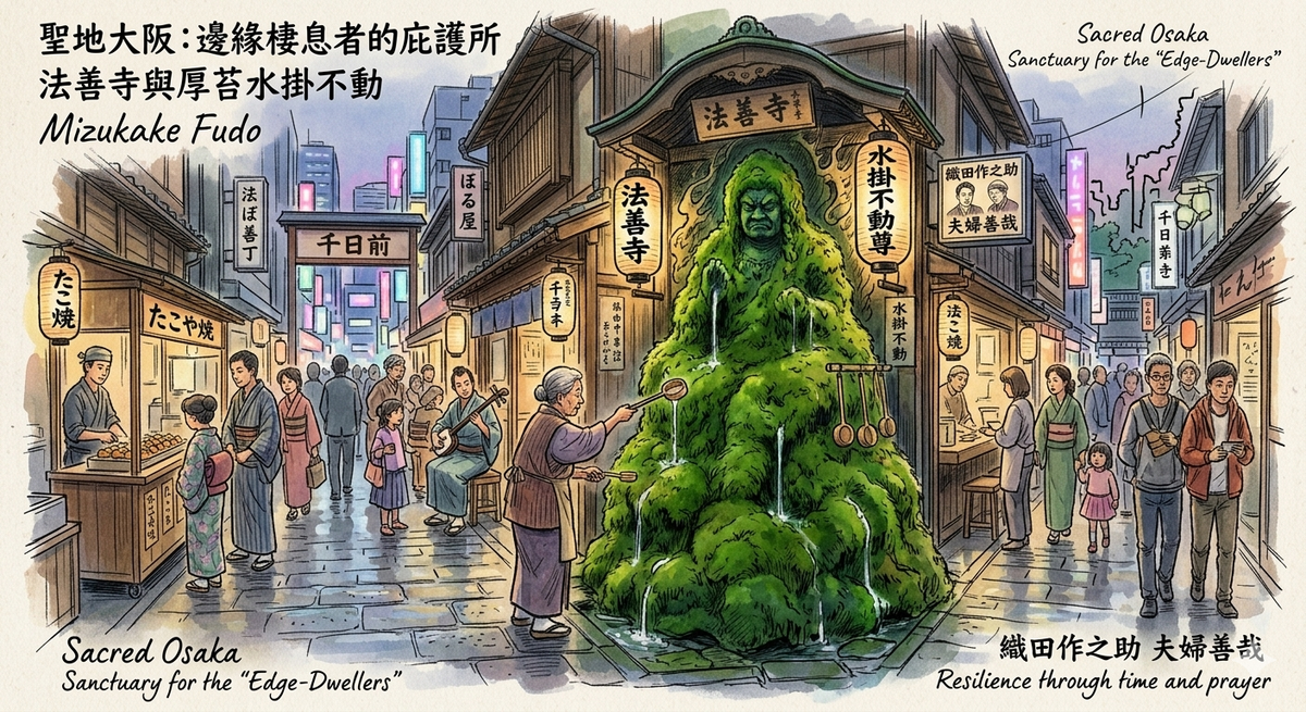 Hozenji y la resiliencia de los márgenes urbanos