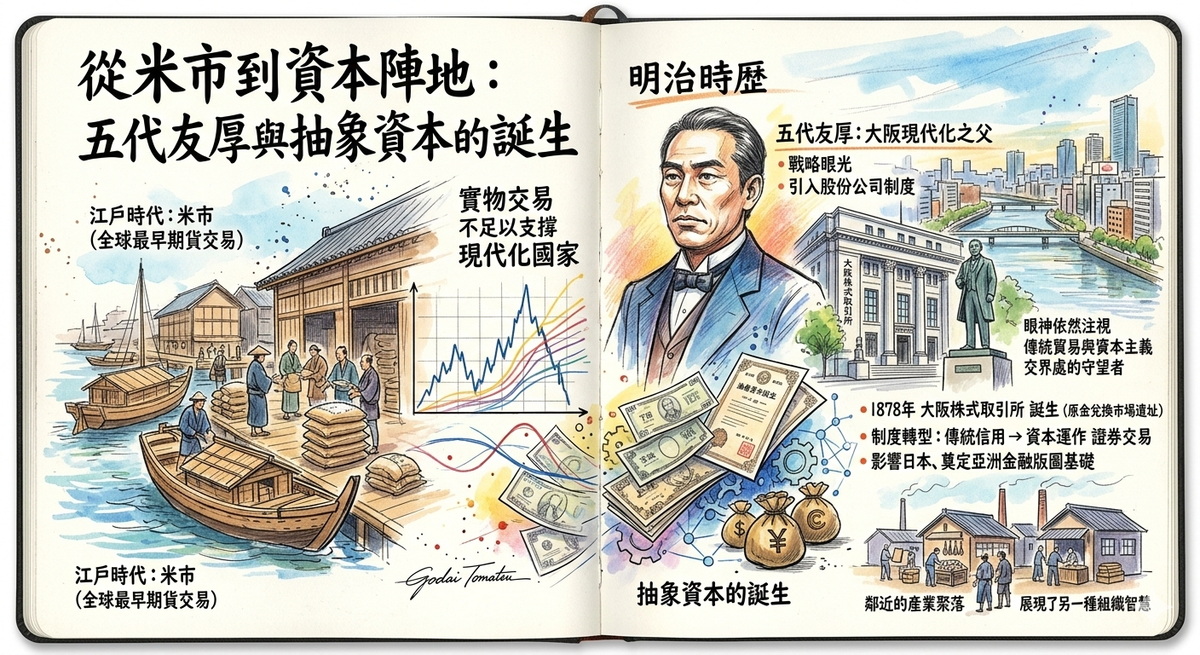 La Bolsa de Valores de Osaka: Del Arroz al Capitalismo Global