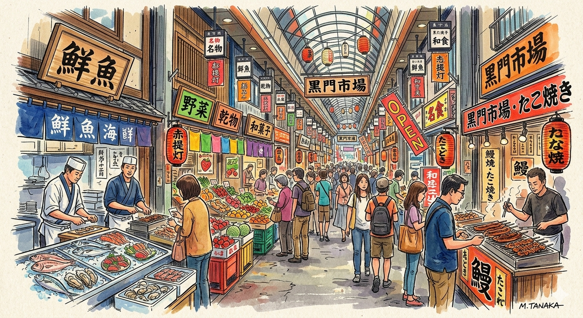 Kuromon Market 黒門市場