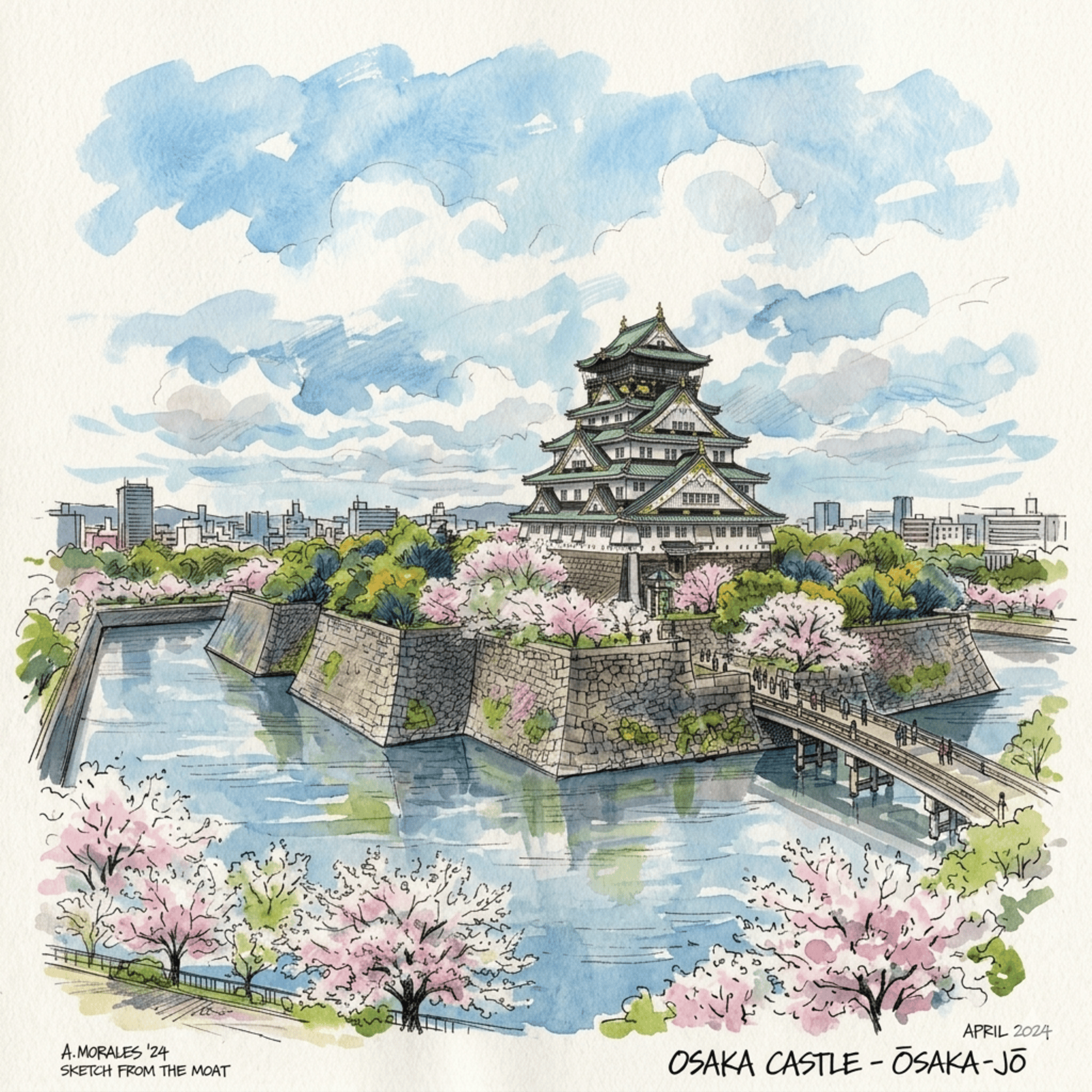 Osaka Castle 大阪城