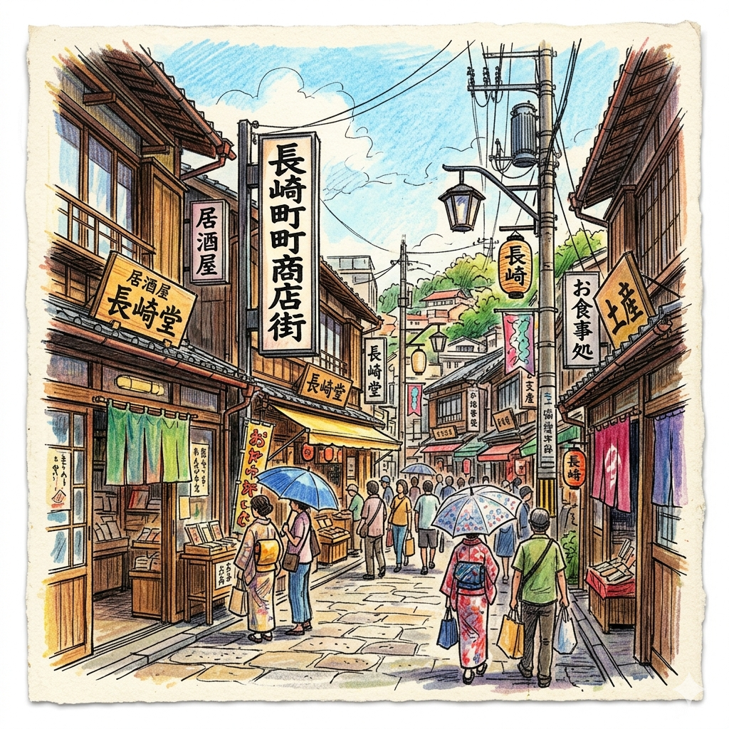 Nagasaki-machi 長崎町