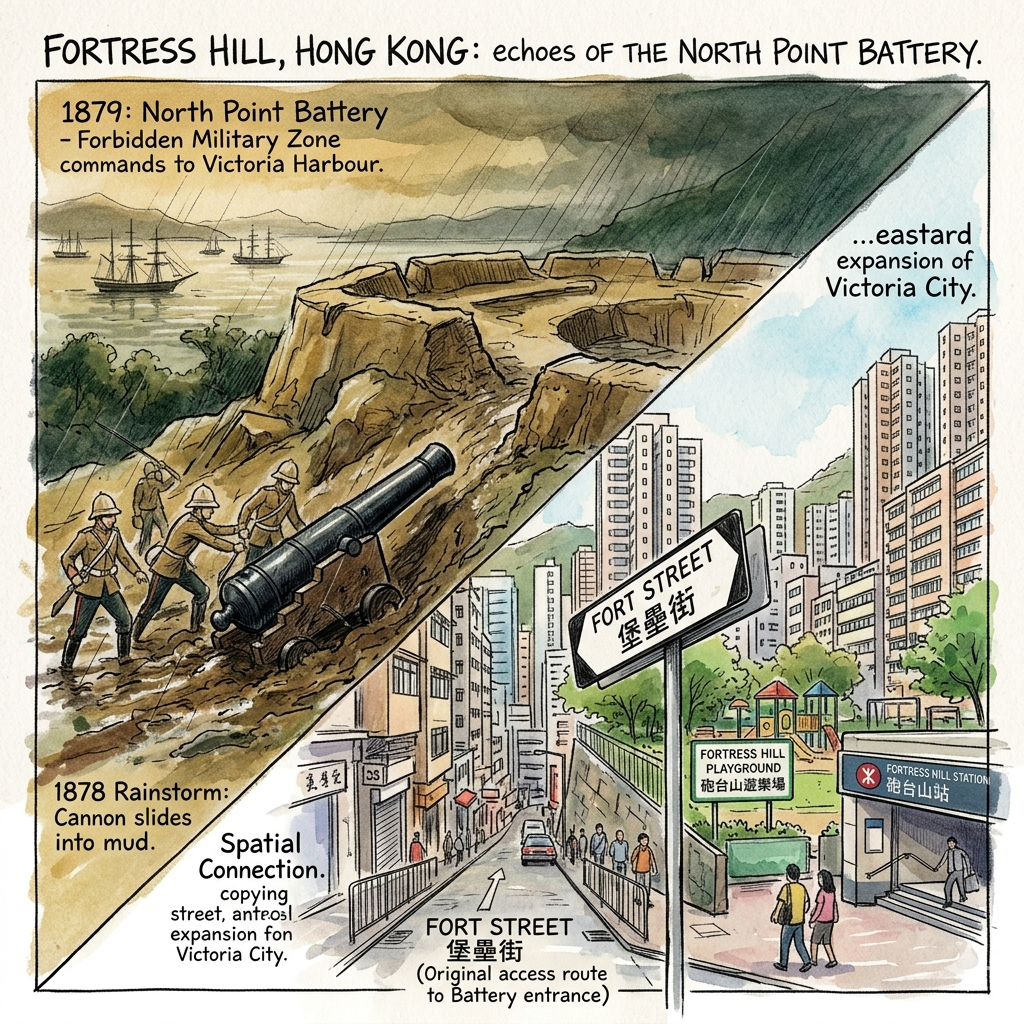 El Nacimiento de un Nombre: La Batería de North Point (1879–1922)