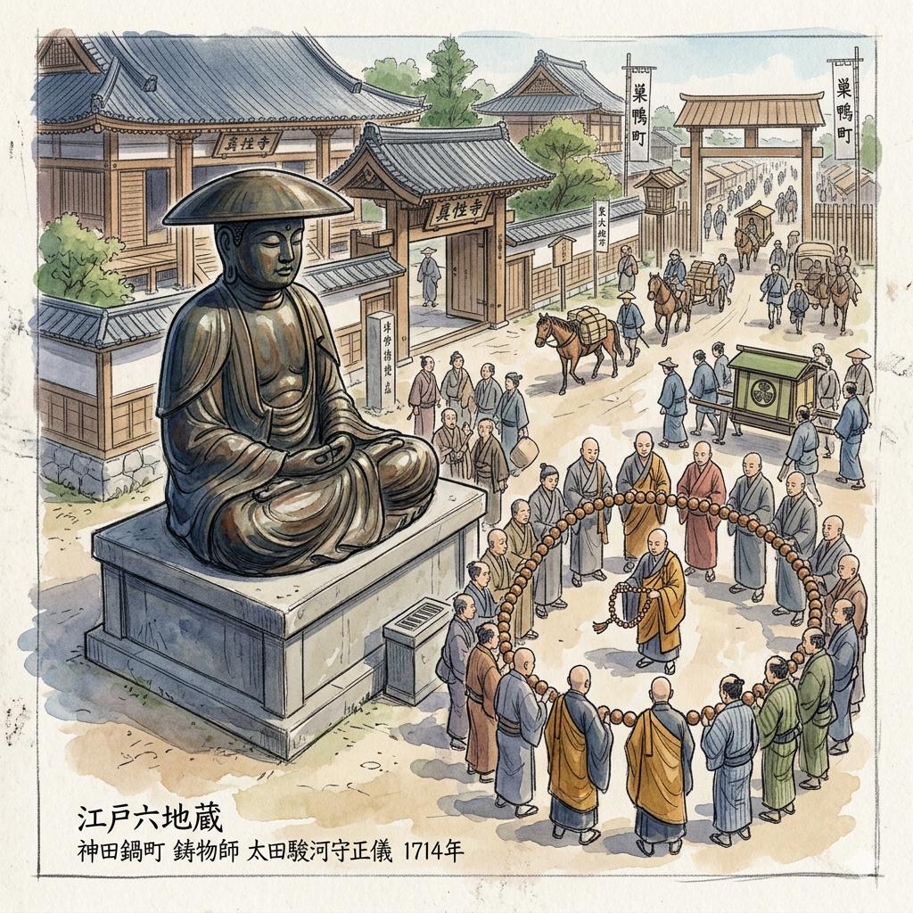 眞性寺江戶六地藏：中山道的靈性門境管制