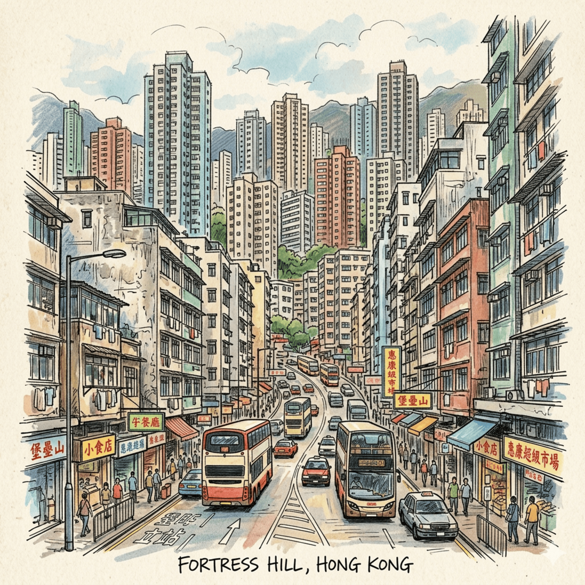 Fortress Hill 砲台山
