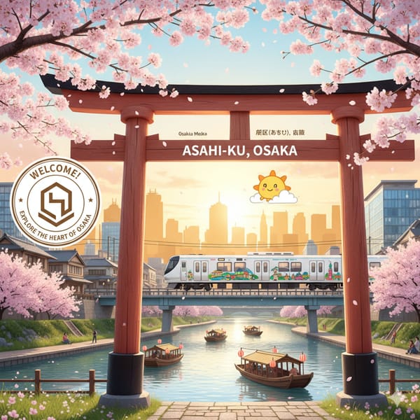 (CHI) 旭日之下，神話重生：五個你不知道的大阪旭區故事，重塑你的東瀛記憶