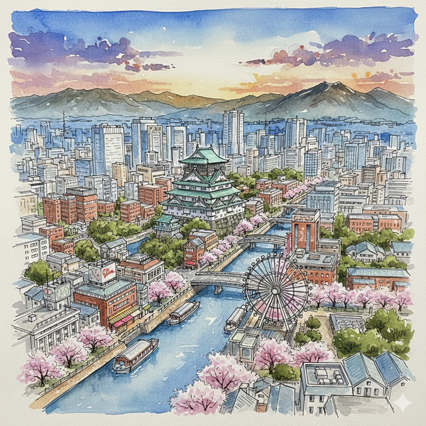 (CHI) 霓虹之下，大阪中央區的隱藏詩篇：五個唯有「懂行人」才知的時光秘境